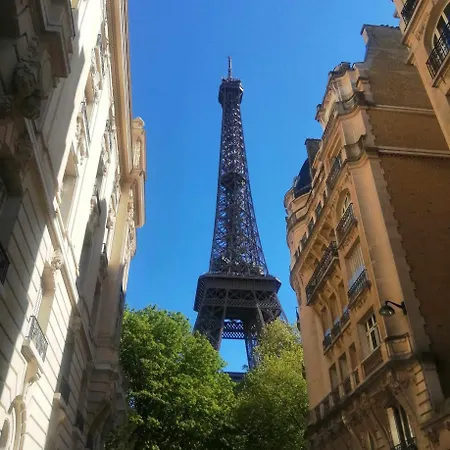 Apartman Charming In Near The Eiffel Tower *